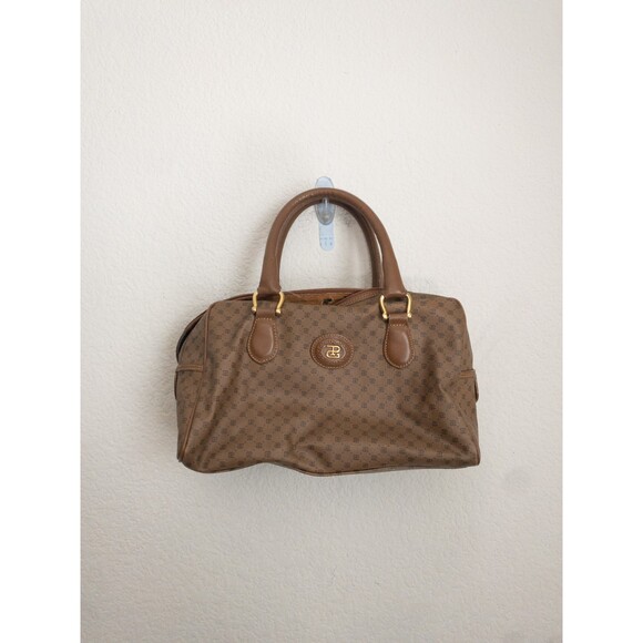 Paolo Gucci Boston monogram hand‎ Bag - Picture 1 of 8